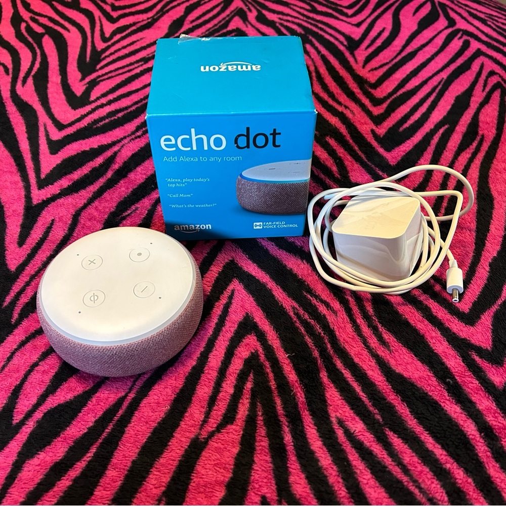 Rose gold amazing echo dot (3rd generation)